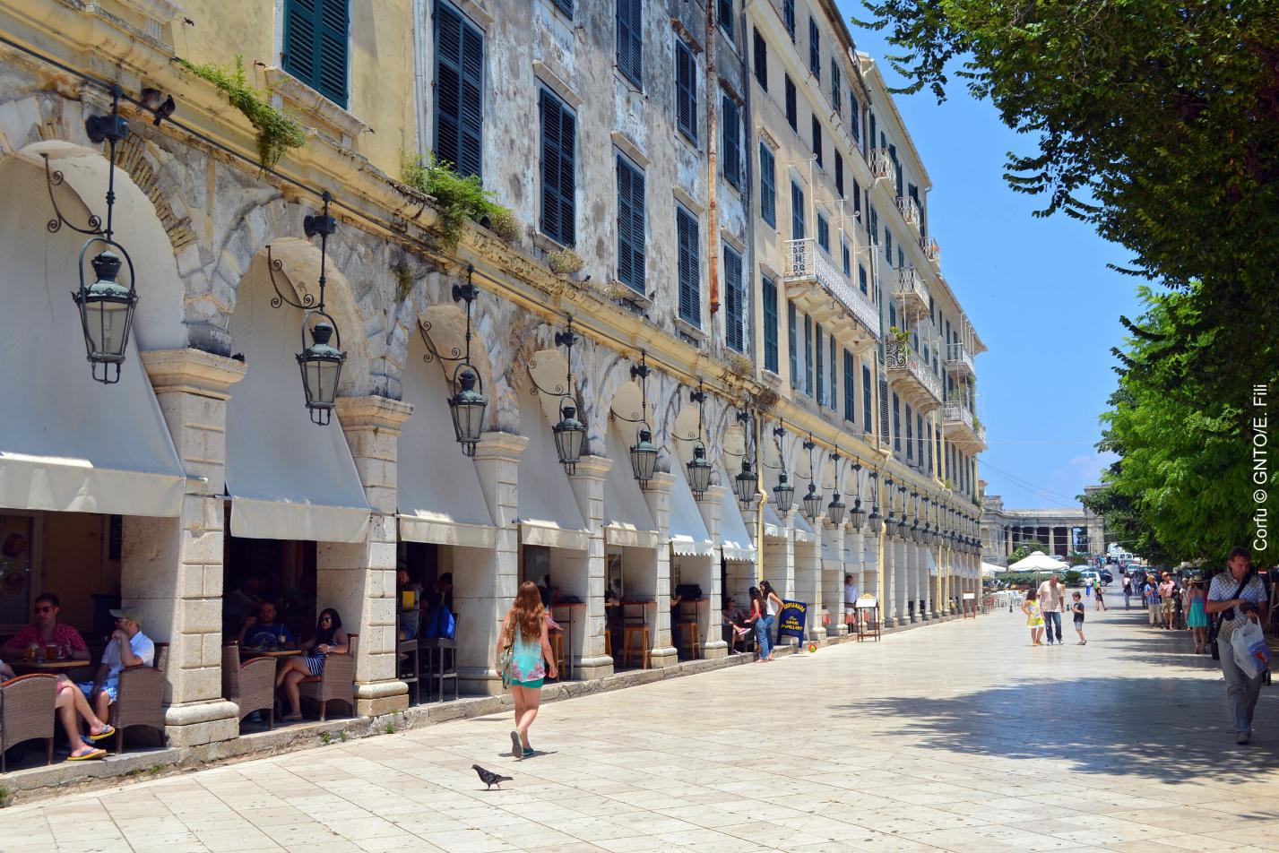 Corfu old town