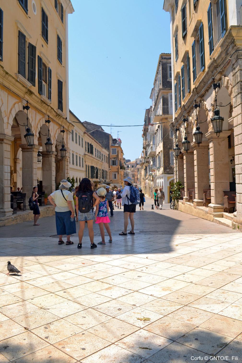 Corfu old town