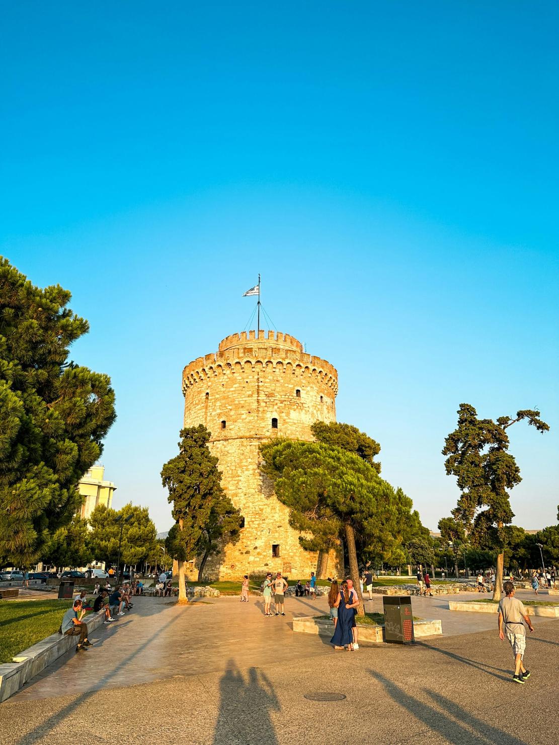 White tower in Thessaloniki